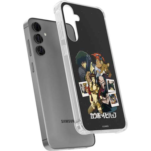 Cowboy Bebop Group Shot Galaxy S24 Plus Clear Case